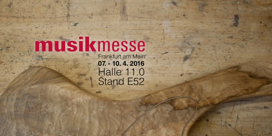 BassLine Musikmesse 2016 custom bass