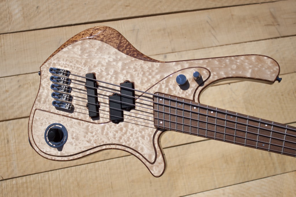 multiscale fanned frets custom bass