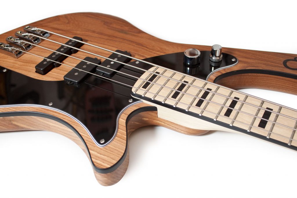 BassLine re:belle series natural custom bass made in germany offset modern vintage