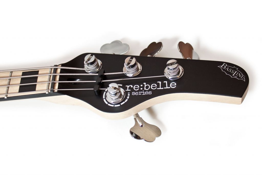BassLine re:belle series natural custom bass made in germany offset modern vintage